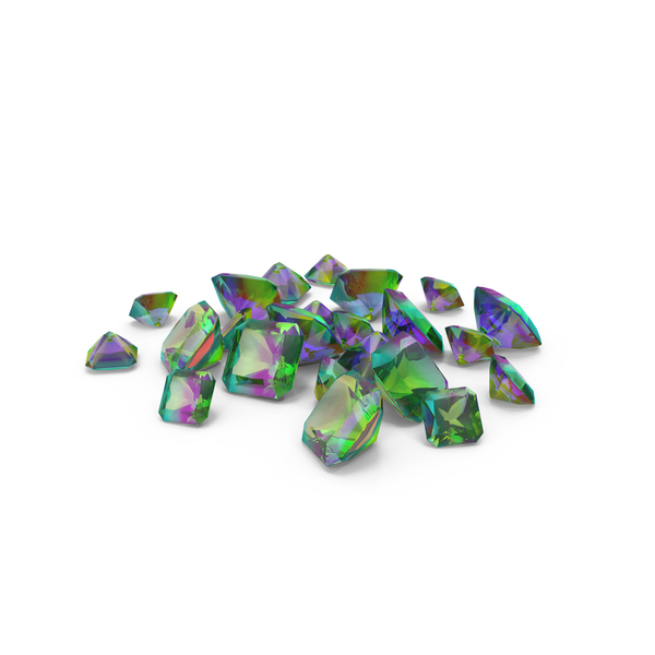 Gems: Radiant Cut Mystic Topazes PNG & PSD Images Gems: Radiant Cut Mystic Topazes PNG & PSD Images