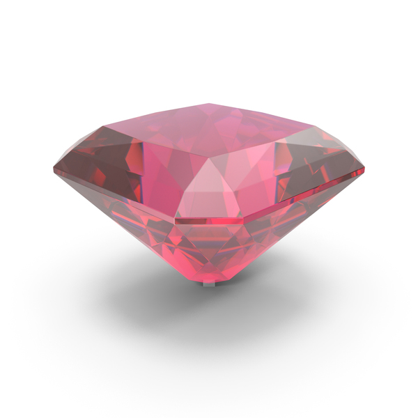 Diamond Card: Radiant Cut Pink Topaz PNG & PSD Images
