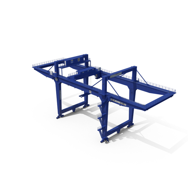 Rail Mounted Gantry Container Crane PNG & PSD Images Rail Mounted Gantry Container Crane PNG & PSD Images
