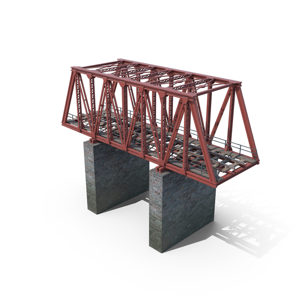 Railway Bridge Red Color PNG & PSD Images Railway Bridge Red Color PNG & PSD Images