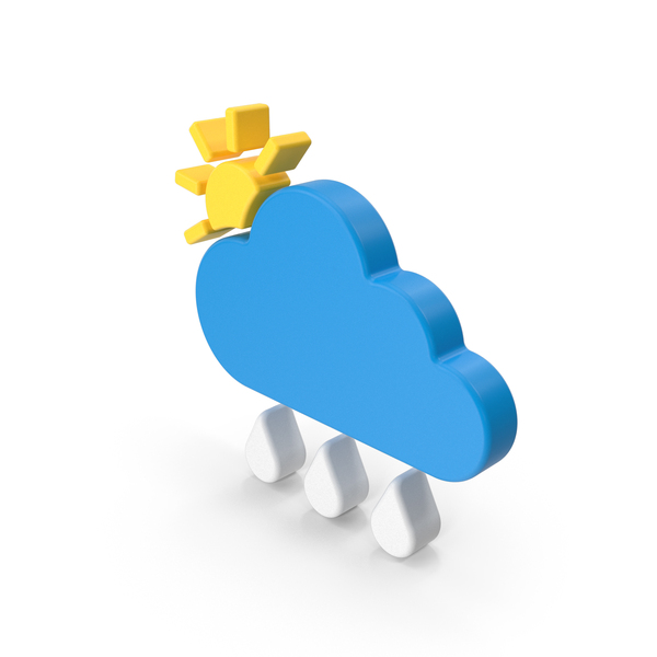 Symbols: Rain Cloud With Sun Symbol PNG & PSD Images Symbols: Rain Cloud With Sun Symbol PNG & PSD Images