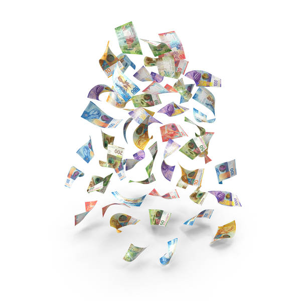 Banknote: Rain of Falling Swiss Franc Banknotes PNG & PSD Images Banknote: Rain of Falling Swiss Franc Banknotes PNG & PSD Images