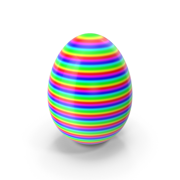 Rainbow Colored Egg PNG & PSD Images Rainbow Colored Egg PNG & PSD Images