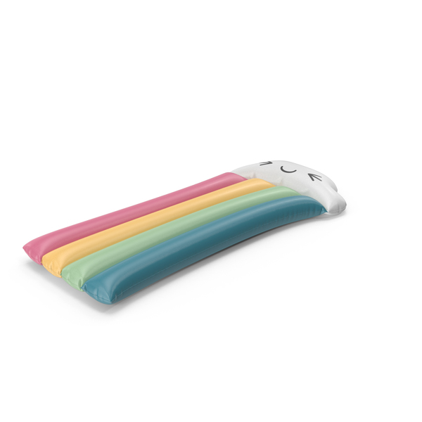 Beach Toy: Rainbow Inflatable Float PNG & PSD Images Beach Toy: Rainbow Inflatable Float PNG & PSD Images