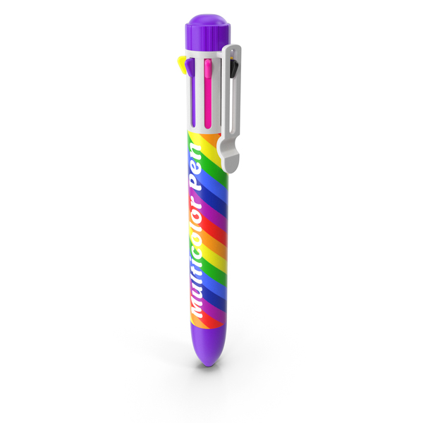 Fountain: Rainbow Multicolor Ballpoint Pen PNG & PSD Images Fountain: Rainbow Multicolor Ballpoint Pen PNG & PSD Images