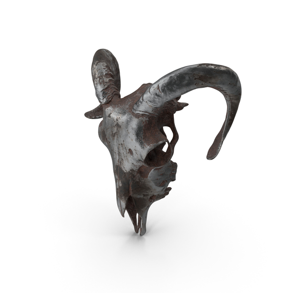 Animal: Ram Skull Statue Rusted PNG & PSD Images Animal: Ram Skull Statue Rusted PNG & PSD Images