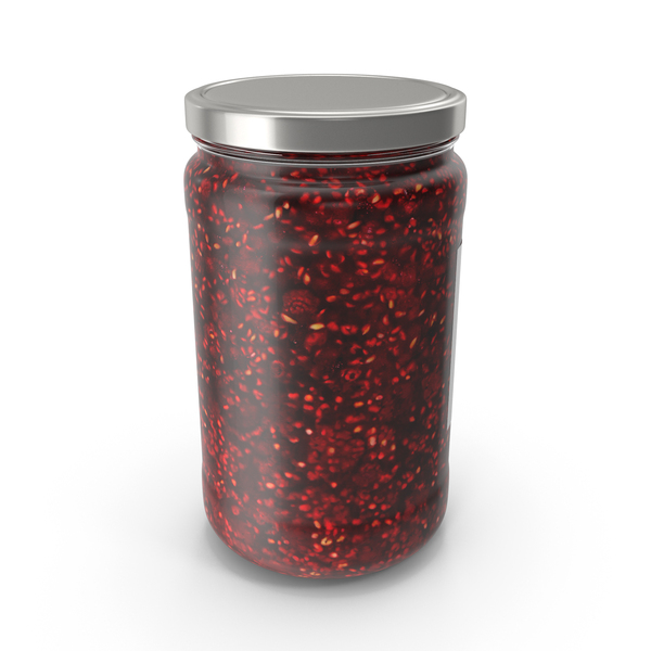 Raspberry Jam Jar With Label PNG & PSD Images Raspberry Jam Jar With Label PNG & PSD Images