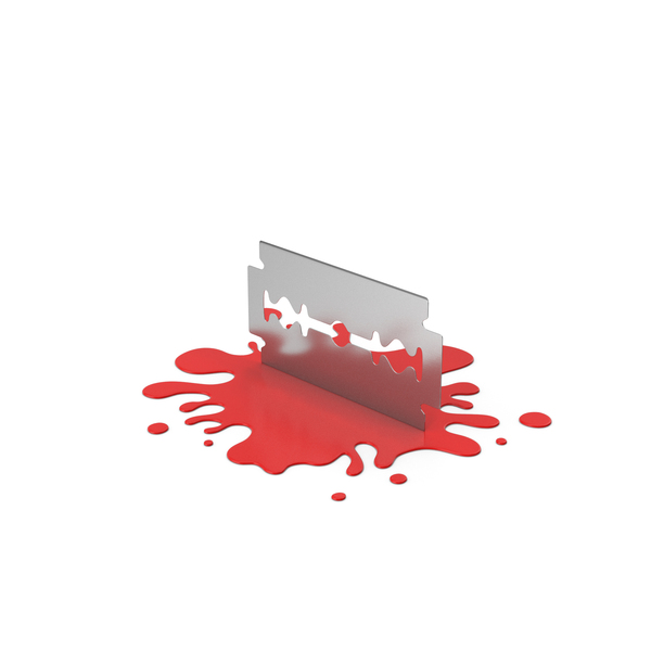 Razor And Blood PNG Images & PSDs for Download | PixelSquid - S12253251E