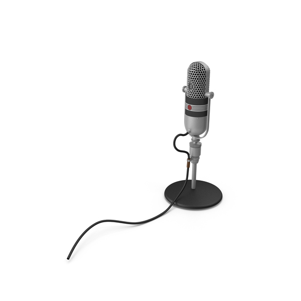 Retro: RCA 77-DX Microphone PNG & PSD Images