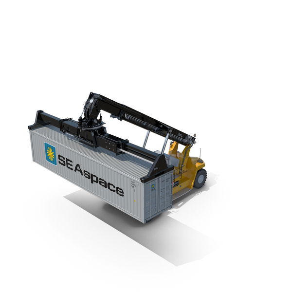 Cargo: Reach Stacker Generic and 40 ft Container PNG & PSD Images Cargo: Reach Stacker Generic and 40 ft Container PNG & PSD Images