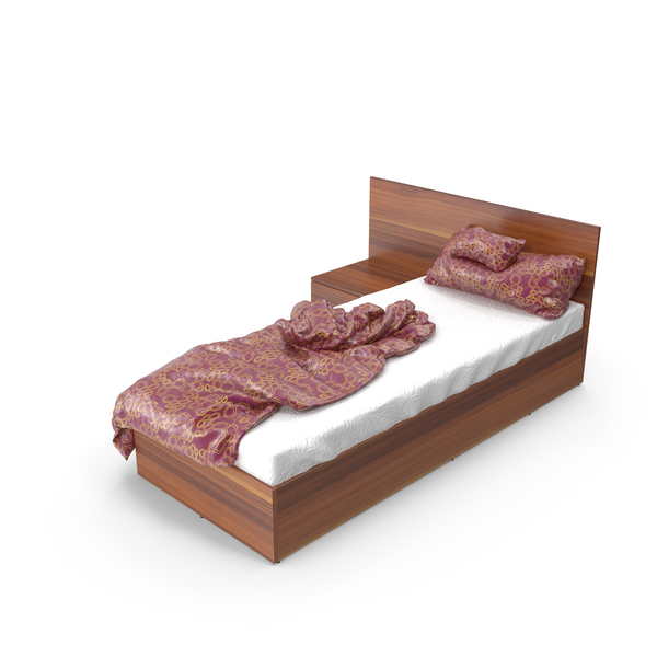 Twin: Realistic Bed PNG & PSD Images
