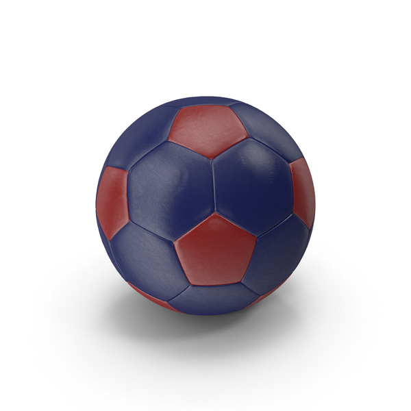 Realistic Leather Soccer Ball Red Blue PNG & PSD Images Realistic Leather Soccer Ball Red Blue PNG & PSD Images