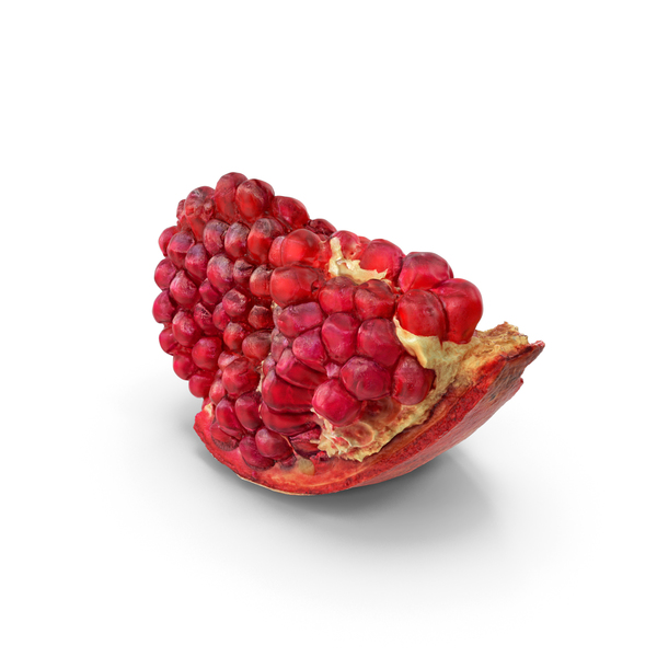 Realistic Piece of Pomegranate PNG & PSD Images