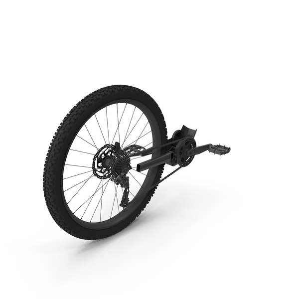 Bicycle Parts: Rear Bike Wheel With Pedals PNG & PSD Images Bicycle Parts: Rear Bike Wheel With Pedals PNG & PSD Images