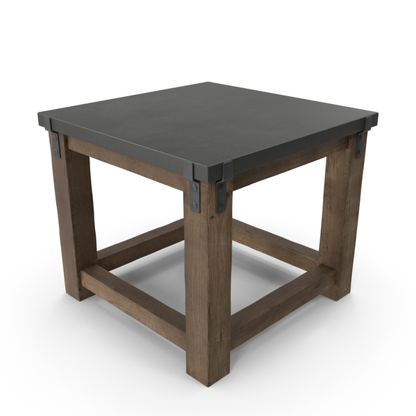 End: RECLAIMED WOOD ZINC STRAP SIDE TABLE PNG & PSD Images End: RECLAIMED WOOD ZINC STRAP SIDE TABLE PNG & PSD Images