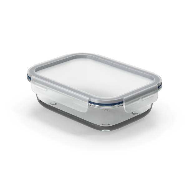 Rectangular Glass Clip Lock Food Container 1000ml PNG Images & PSDs for ...