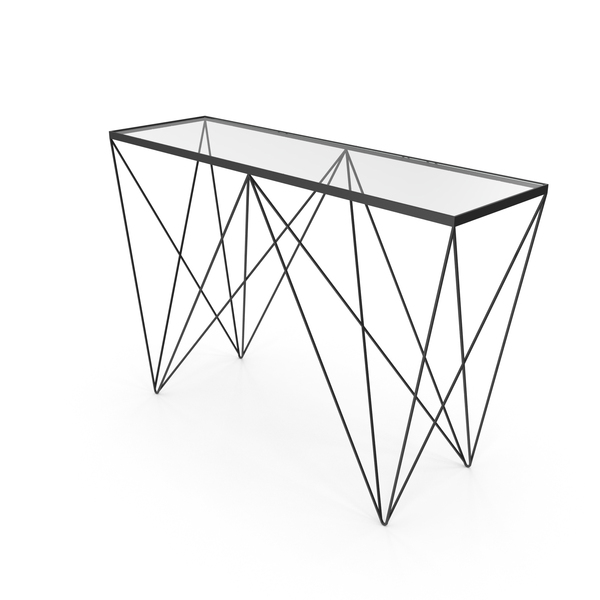 Rectangular Metal & Glass Console Table PNG & PSD Images Rectangular Metal & Glass Console Table PNG & PSD Images