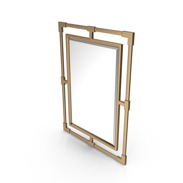 Interior: Rectangular Wall Mirror PNG & PSD Images