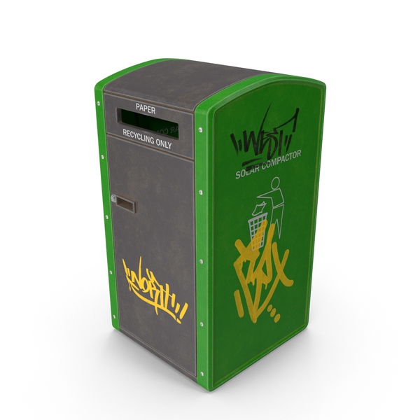 Bin: Recycling Trash Can PNG & PSD Images