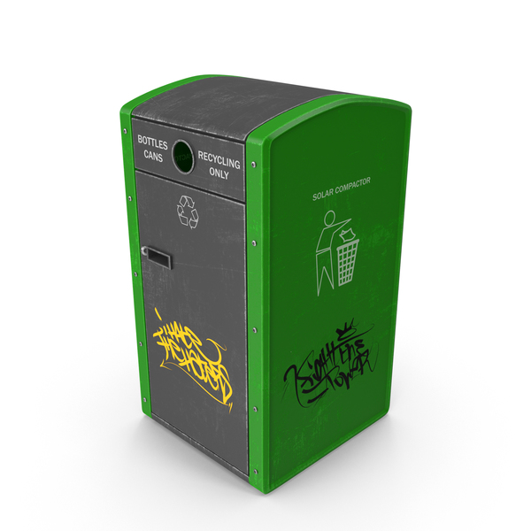 Bin: Recycling Trash Can PNG & PSD Images