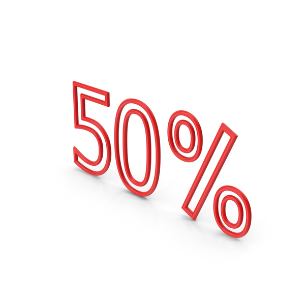 Symbols: Red 50% Symbol PNG & PSD Images Symbols: Red 50% Symbol PNG & PSD Images