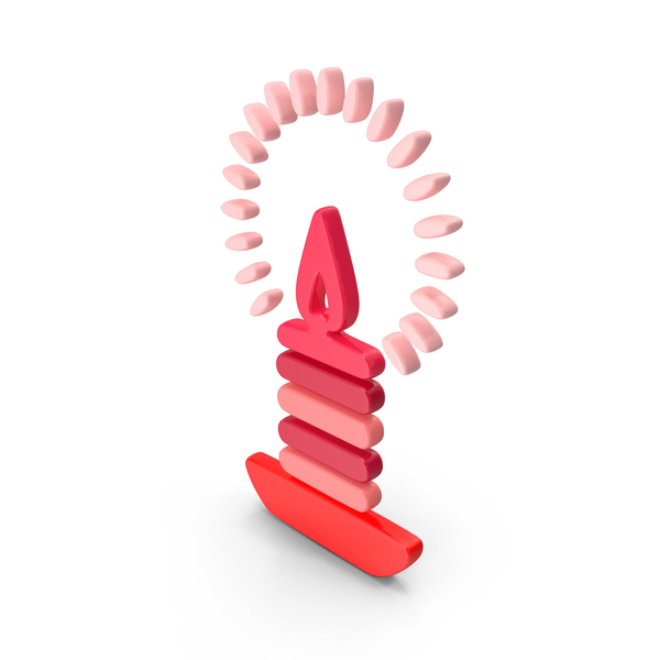 Symbols: Red Abstract Candle Symbol PNG & PSD Images Symbols: Red Abstract Candle Symbol PNG & PSD Images