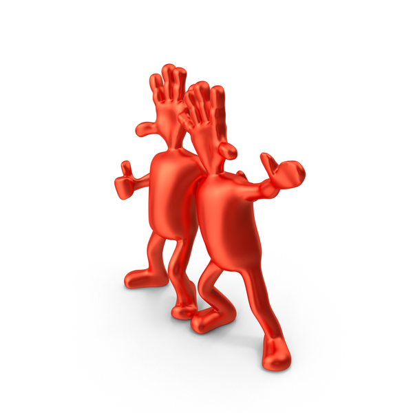 Statue: Red Abstract Figurine Friends PNG & PSD Images Statue: Red Abstract Figurine Friends PNG & PSD Images