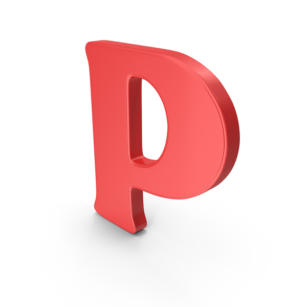 Language: Red Alphabet P PNG & PSD Images