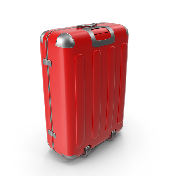 Rolling Suitcase: red baggage PNG & PSD Images Rolling Suitcase: red baggage PNG & PSD Images