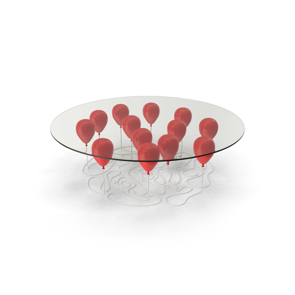 Red Balloon Coffee Table PNG & PSD Images Red Balloon Coffee Table PNG & PSD Images