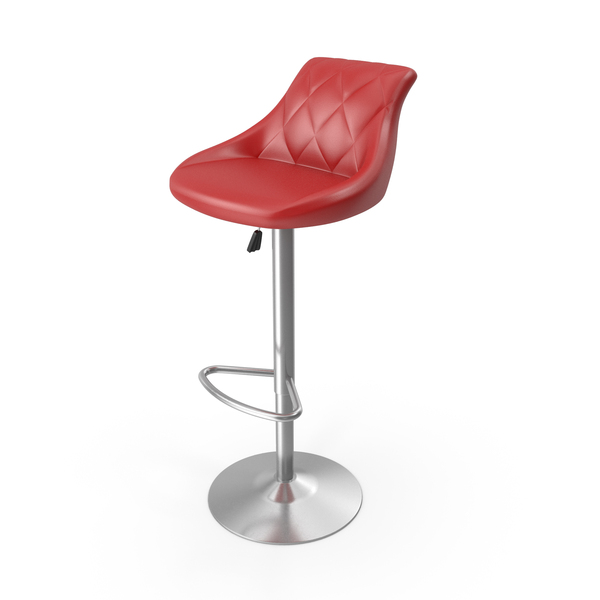 Red Bar Stool PNG & PSD Images