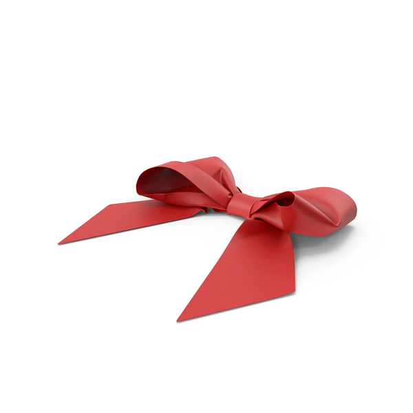 Christmas Decoration: Red Bow PNG & PSD Images