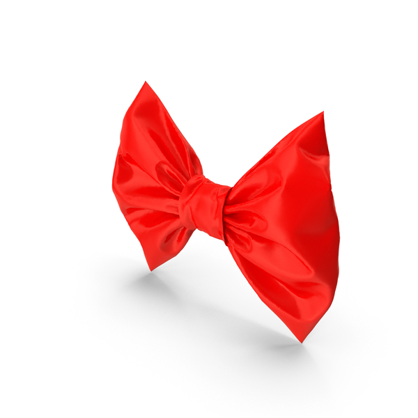 Gift: Red Bow PNG & PSD Images