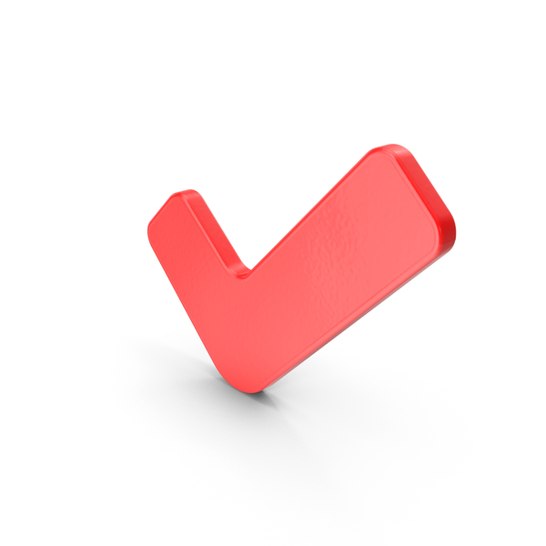 Logo: Red Checkmark Icon PNG & PSD Images