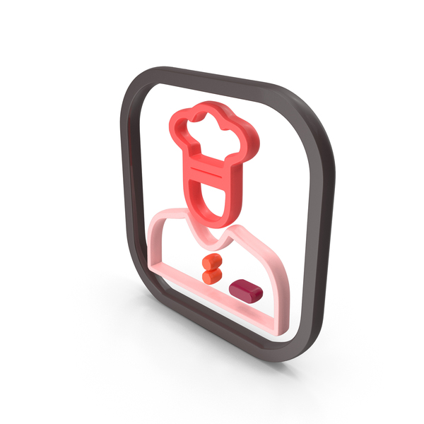 Symbols: Red Chef Symbol PNG & PSD Images
