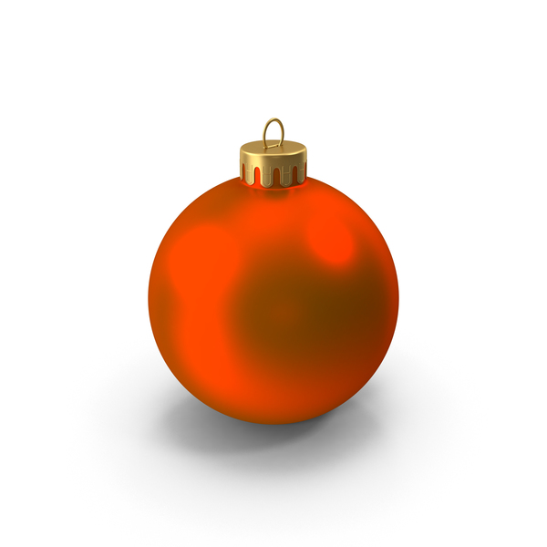Red Christmas Ornament PNG & PSD Images