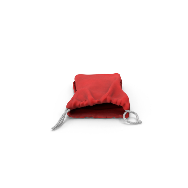Bag: Red Cloth Pouch PNG & PSD Images Bag: Red Cloth Pouch PNG & PSD Images