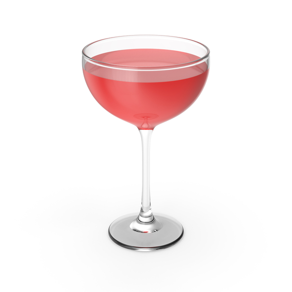 Red Cocktail Glass PNG & PSD Images