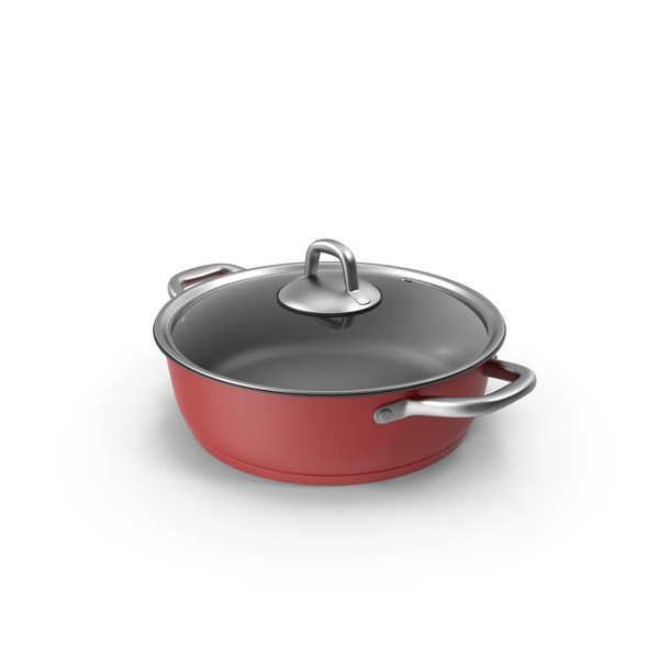 (Cookware): Red Cooking Pot PNG & PSD Images (Cookware): Red Cooking Pot PNG & PSD Images