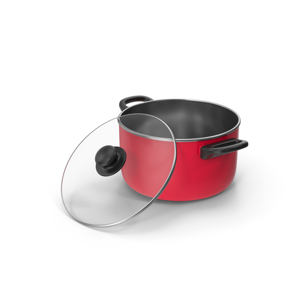 (Cookware): Red Cooking Pot PNG & PSD Images (Cookware): Red Cooking Pot PNG & PSD Images