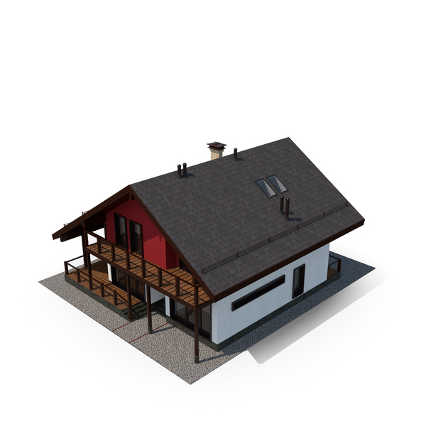 Red Country Style Building PNG Images & PSDs for Download | PixelSquid ...