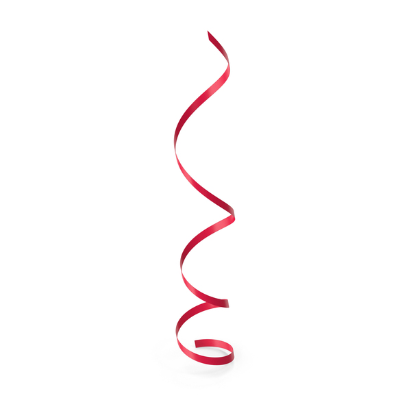 Red Curly Ribbon PNG & PSD Images Red Curly Ribbon PNG & PSD Images