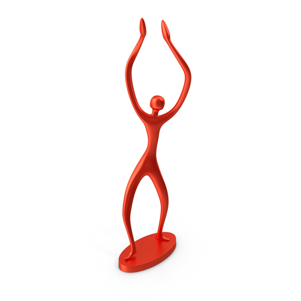 Red Decor Statue Dance Hands Up PNG & PSD Images Red Decor Statue Dance Hands Up PNG & PSD Images