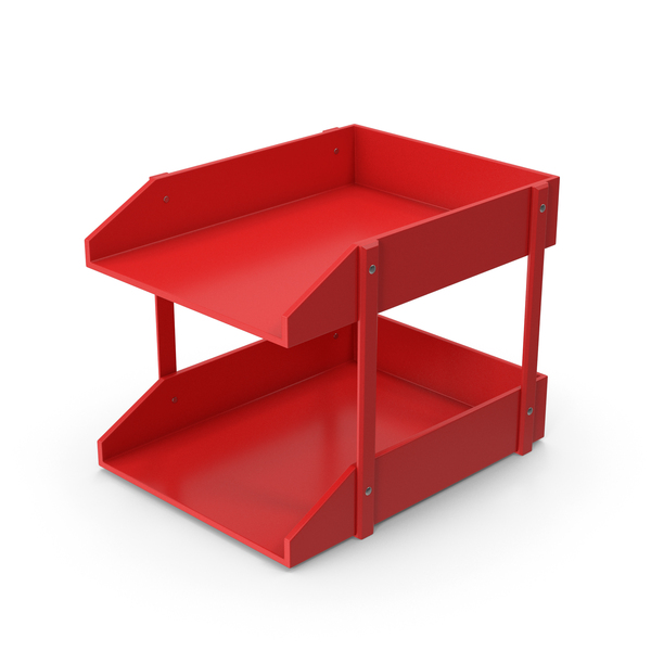 Office: Red Desk Organizer PNG & PSD Images