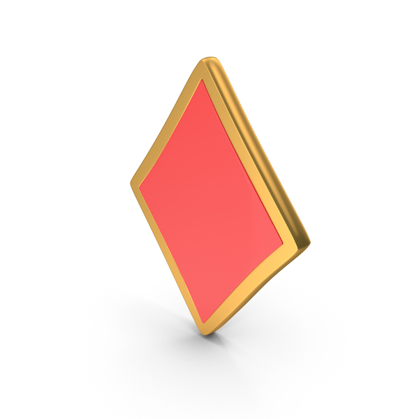 Symbols: Red Diamond Playing Card Icon PNG & PSD Images
