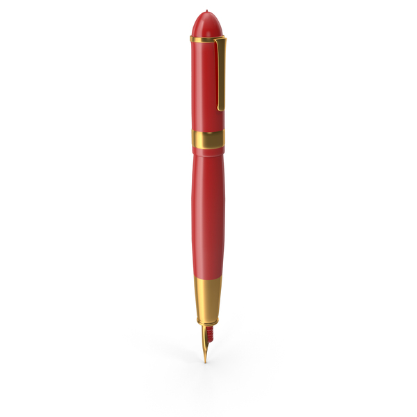 Red Fountain Pen PNG & PSD Images Red Fountain Pen PNG & PSD Images