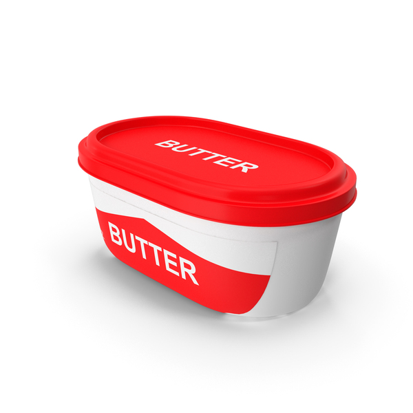 Food Container: Red Generic Label Butter Jar 8 Oz PNG & PSD Images Food Container: Red Generic Label Butter Jar 8 Oz PNG & PSD Images