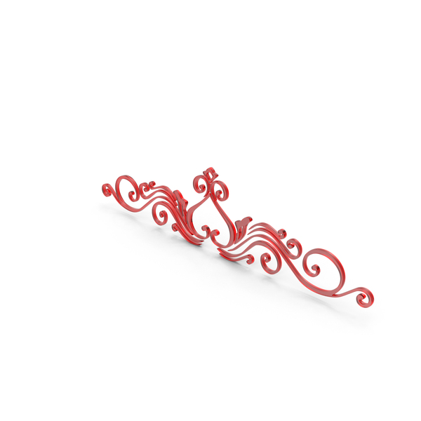 General Decor: Red Glass Frame Design PNG & PSD Images