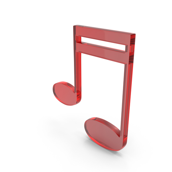Symbols: Red Glass Music Symbol PNG & PSD Images Symbols: Red Glass Music Symbol PNG & PSD Images