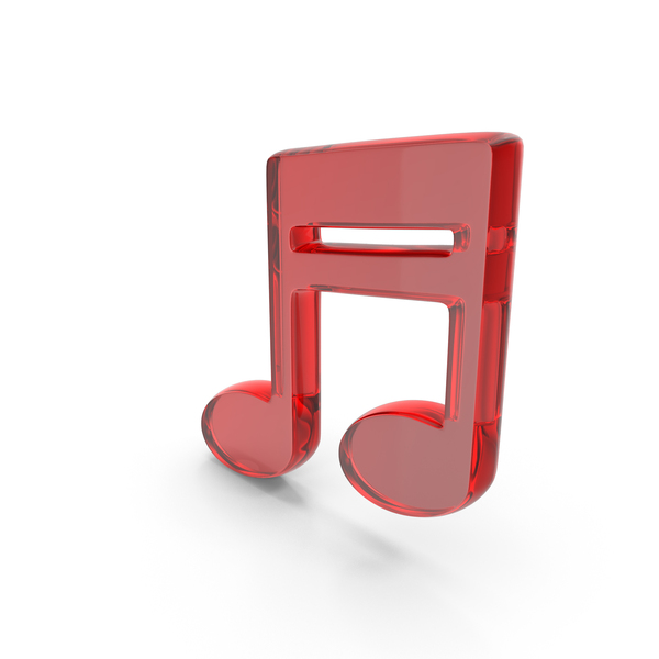 Red Glass Music Symbol PNG Images & PSDs for Download | PixelSquid ...